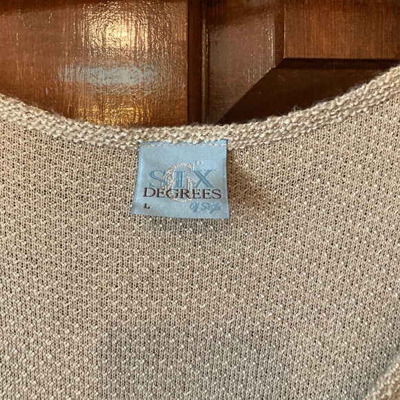 Six Degrees of Style rayon sweater size L - Picture 2 of 3